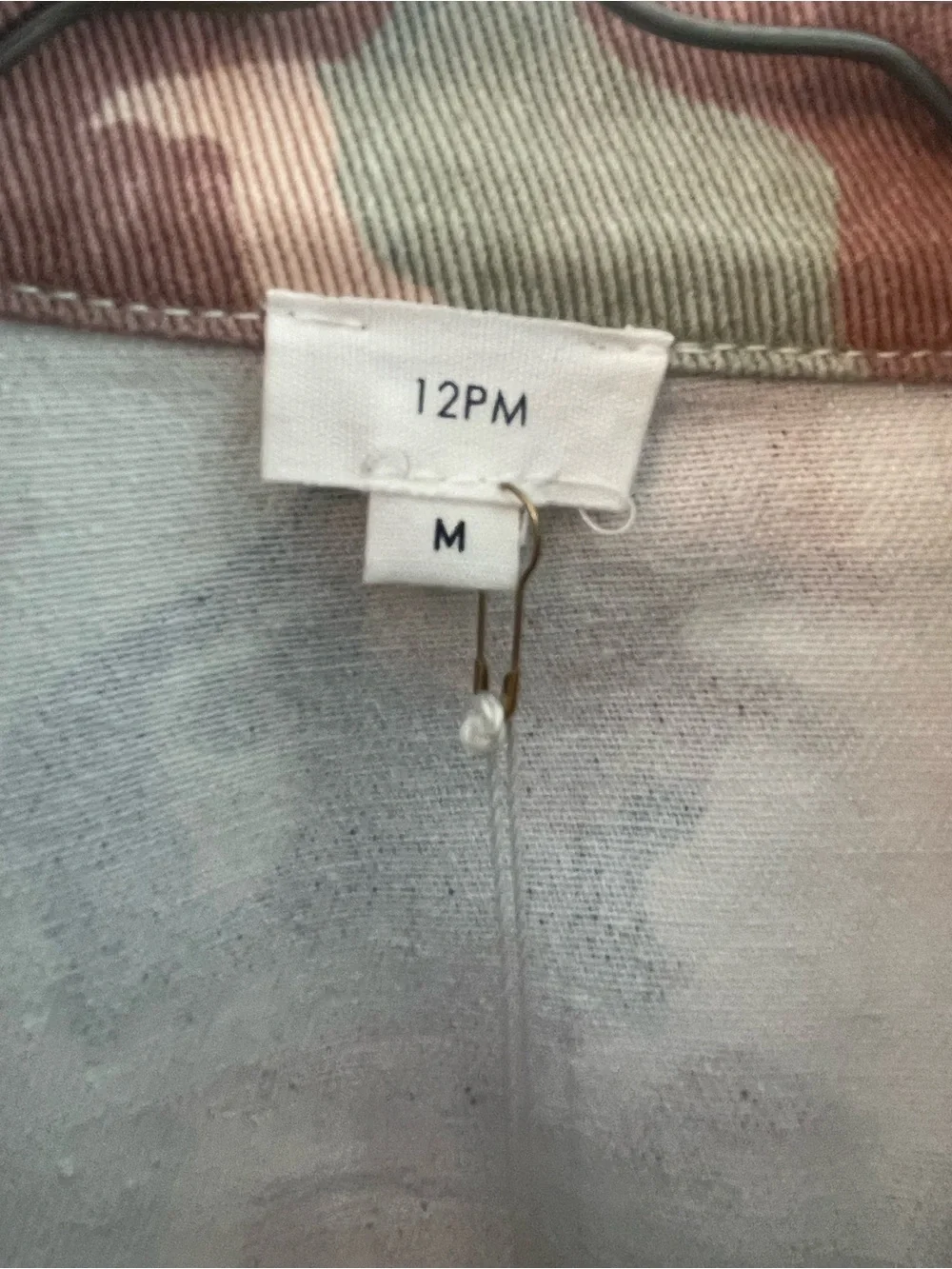 12 Pm By Mon Ami Kids Camo Zip Jacket in Green and Brown